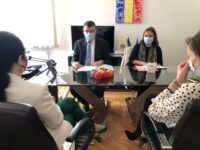 Întâlnire a secretarului de stat Oana Ursache cu Excelența Sa Ambasadorul Regatului Belgiei în România, Philippe Benoit, însoțit de Machteld Cattrysse, șef adjunct al misiunii diplomatice